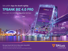 TPBank ra mắt phiên bản Mobile Banking mới cho khách hàng doanh nghiệp