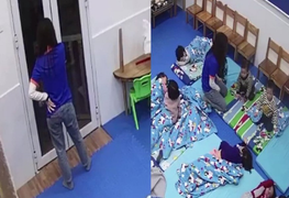 Xốc nách, đuổi bé 3 tuổi ra ngoài trong giờ ngủ, cô giáo bị đuổi việc