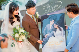 Chân dung vợ mới cưới kém 10 tuổi của MC Lê Anh