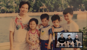 Ảnh thời bé ngây thơ của 3 anh em tuyển thủ Thang Long Warriors