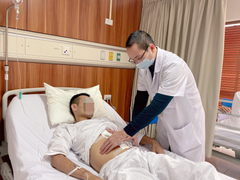 Tưởng chướng bụng, không ngờ mang khối u dài bằng gang tay 