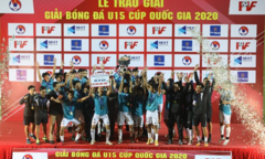 Đánh bại U15 Viettel, U15 PVF vô địch Cúp Quốc gia 