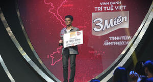 Chàng trai Thái Bình xuất sắc giành giải Trí tuệ Việt 3 Miền