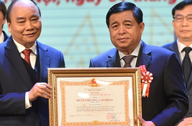 Bộ Kế hoạch và Đầu tư được trao Huân chương độc lập Hạng Nhất