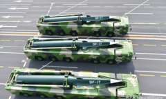 Trung Quốc tiếp tục ‘khoe’ tổ hợp tên lửa siêu thanh mới nhất DF-17
