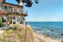 Ngắm biệt thự cheo leo trên vách đá của tỷ phú công nghệ Mỹ