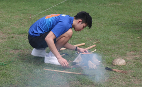Hanoi Buffaloes vượt thử thách khó khăn, luộc trứng bằng dưa hấu
