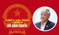 Infographic: Sự nghiệp Bộ trưởng, Chủ nhiệm Ủy ban Dân tộc Đỗ Văn Chiến