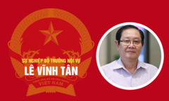 Infographic: Sự nghiệp Bộ trưởng Nội vụ Lê Vĩnh Tân