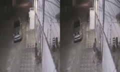 Clip: Tình huống không tin nổi khi chàng trai ngã khỏi xe lăn
