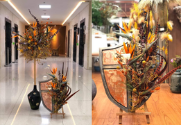 Ngắm những tác phẩm tuyệt đẹp của nghệ sĩ hoa Việt Nam