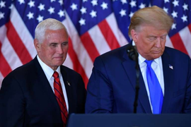 Bộ đôi Trump - Pence rạn nứt sâu sắc