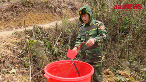 Lạnh âm độ, nước đóng băng, chiến sĩ biên phòng vẫn ngày đêm chốt chặn biên giới