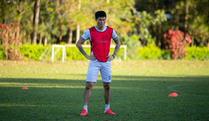 Vừa đến HAGL, ngoại binh Hàn Quốc đã 'bật' lời bầu Đức