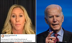 Hạ nghị sĩ Mỹ đòi luận tội ông Biden