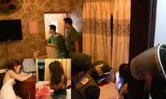 Đột kích tiệm massage, bắt quả tang 14 tiếp viên bán dâm cho khách
