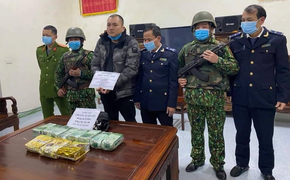 Bắt kẻ 'cõng' thuê 11kg ma tuý từ cửa khẩu Cầu Treo về Hải Phòng