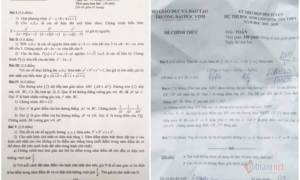 Đề Toán chọn HSG lớp 9 Hà Nội 'nặng' hơn đề chọn đội tuyển lớp 12 trường chuyên