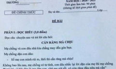 Đề thi Ngữ văn chứa nội dung nhạy cảm: Giám đốc Sở GD&ĐT Gia Lai nói gì?