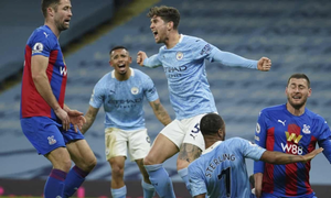 Kết quả Ngoại hạng Anh: Đè bẹp C.Palace, Man City đe dọa ngôi đầu của Man Utd