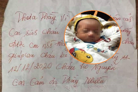 Hơn một tháng, 3 bé trai bị bỏ rơi tại chùa ở Hải Phòng