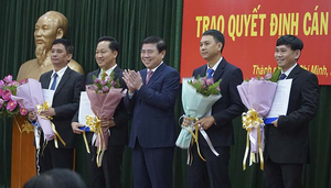 Trao quyết định bổ nhiệm hàng loạt chức danh lãnh đạo chủ chốt của TP Thủ Đức