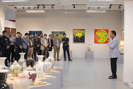 Đại học kiến trúc Hà Nội ra mắt khu triển lãm nghệ thuật Art Gallery 