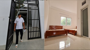 Video: Ông Đoàn Ngọc Hải sẽ đón người mù vô gia cư ở miễn phí trong nhà 4 tầng