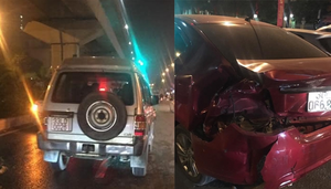 Hà Nội: Tài xế gây tai nạn rồi bỏ chạy đến công an trình diện