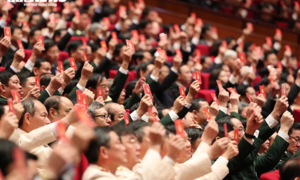 Đoàn Chủ tịch Đại hội XIII của Đảng gồm 17 thành viên