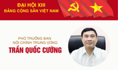 Infographic: Sự nghiệp Phó Trưởng Ban Nội chính Trung ương Trần Quốc Cường