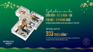 Thị trường Đông Hà Nội dậy sóng với BerRiver Jardin