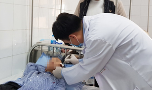 Bé trai bị chó becgie nặng hơn 20kg cắn rách mặt