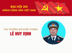 Infographic: Sự nghiệp Thứ trưởng Bộ Quốc phòng Lê Huy Vịnh
