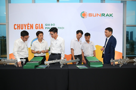 Sunrak - Giải pháp tối ưu cho giá đỡ pin mặt trời