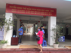 Có học sinh liên quan BN1553, trường mầm non ở Hà Nội cho trẻ nghỉ 