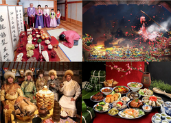 Những nước nào ăn Tết theo lịch âm?