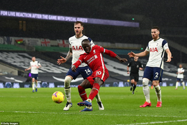 Kết quả Ngoại Hạng Anh: Mane tỏa sáng, Liverpool đánh bại Tottenham