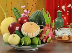 Sai lầm hay gặp khi bày mâm ngũ quả ngày Tết