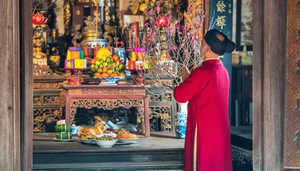 Văn khấn cúng giao thừa Tết Tân Sửu 2021 trong nhà và ngoài trời 