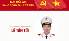 Infographic: Sự nghiệp Thứ trưởng Bộ Công an Lê Tấn Tới
