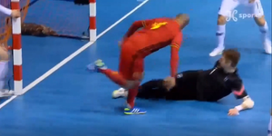 Video: Pha giật gót ấn tượng khiến thủ môn vồ hụt bóng tại UEFA Futsal Euro 2022