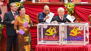 Hôm nay, bầu Bộ Chính trị, Tổng Bí thư, Ban Bí thư