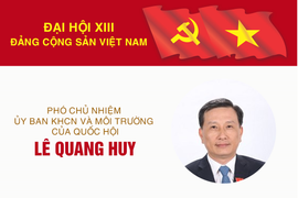 Infographic: Sự nghiệp Phó Chủ nhiệm Ủy ban KHCN&MT của Quốc hội Lê Quang Huy
