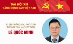 Infographic: Sự nghiệp Phó Tổng giám đốc TTXVN Lê Quốc Minh