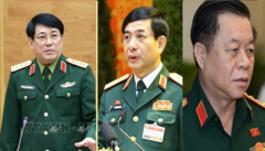 Ba lãnh đạo thuộc Bộ Quốc phòng trúng cử vào Bộ Chính trị, Ban Bí thư
