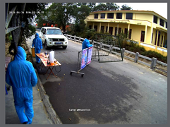 Bắc Ninh lắp đặt camera giám sát an ninh tại các chốt kiểm soát dịch COVID-19 