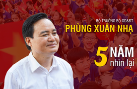 Dấu ấn 5 năm ngồi 'ghế nóng' của Bộ trưởng GD&ĐT Phùng Xuân Nhạ