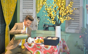 Mr Đàm chi bộn tiền biến biệt thự thành khung cảnh Sài Gòn xưa đón Tết