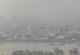 Sáng nay sương mù đặc quánh bao phủ TP.HCM
